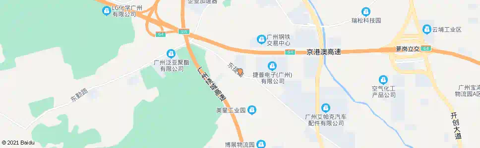 广州小坑村_公交站地图_广州公交_妙搜公交查询2025