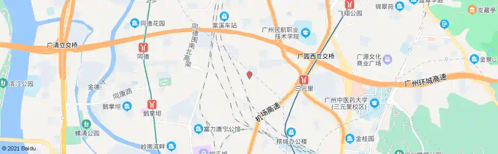 广州前进大街口_公交站地图_广州公交_妙搜公交查询2025