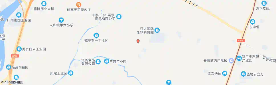 广州草庄东中街口_公交站地图_广州公交_妙搜公交查询2025