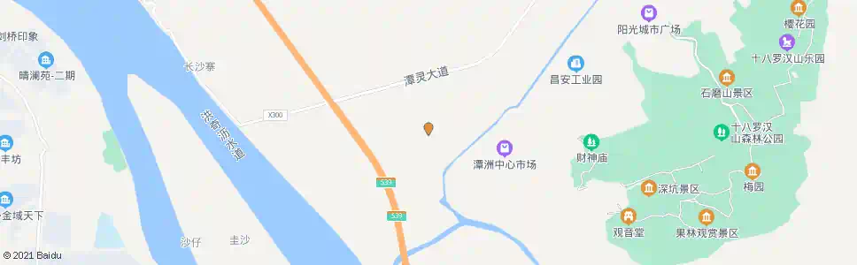 广州潭山中学_公交站地图_广州公交_妙搜公交查询2025