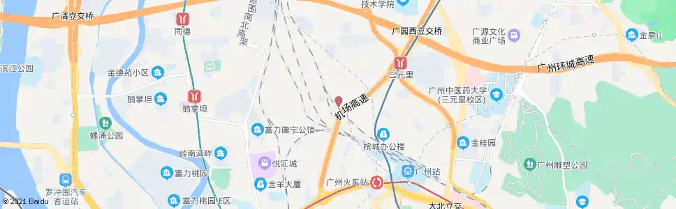 广州瑶台西街_公交站地图_广州公交_妙搜公交查询2025