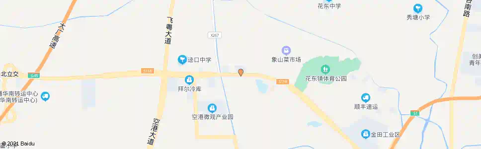 广州花东镇政府_公交站地图_广州公交_妙搜公交查询2025