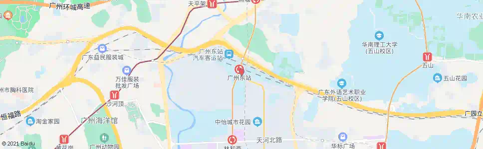 广州龙溪大道东_公交站地图_广州公交_妙搜公交查询2025