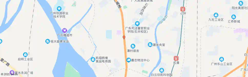 广州凰岗路口_公交站地图_广州公交_妙搜公交查询2025