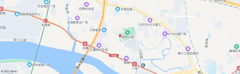 广州杨桃公园总站_公交站地图_广州公交_妙搜公交查询2025