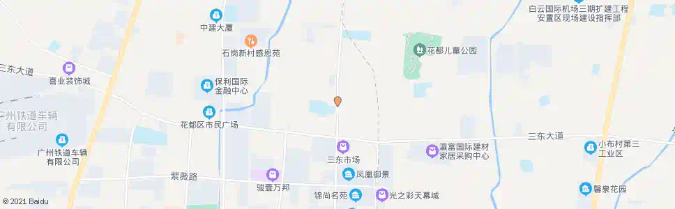 广州三东小学_公交站地图_广州公交_妙搜公交查询2025