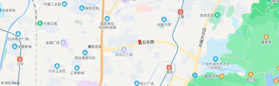 广州江夏大塘大街_公交站地图_广州公交_妙搜公交查询2025