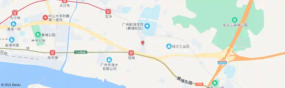 广州文船生活区东区_公交站地图_广州公交_妙搜公交查询2025