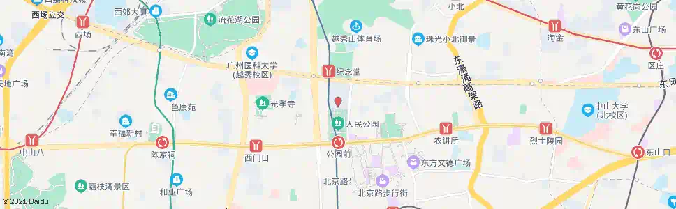 广州三洲二架桥_公交站地图_广州公交_妙搜公交查询2025