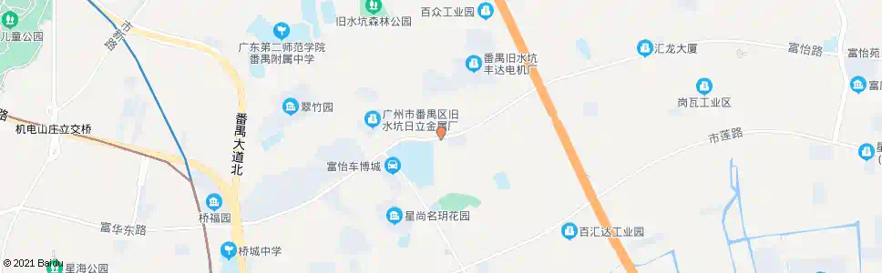 广州富怡路中_公交站地图_广州公交_妙搜公交查询2025