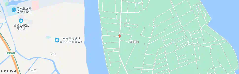 广州深沙尾_公交站地图_广州公交_妙搜公交查询2025