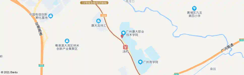 广州开发区技工学校_公交站地图_广州公交_妙搜公交查询2025