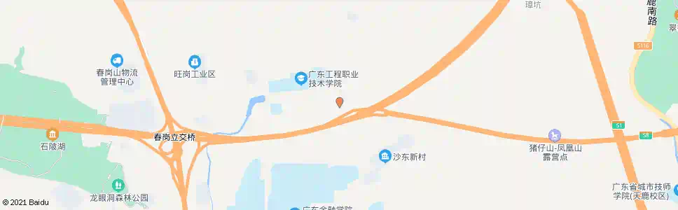 广州楼阁村_公交站地图_广州公交_妙搜公交查询2025