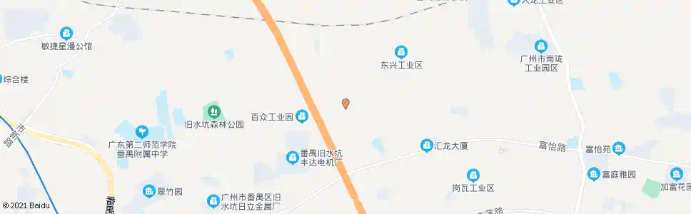 广州东盛路_公交站地图_广州公交_妙搜公交查询2025