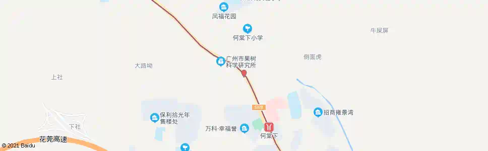 广州棠下村口_公交站地图_广州公交_妙搜公交查询2025