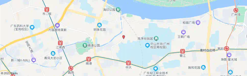 广州凤凰村_公交站地图_广州公交_妙搜公交查询2025