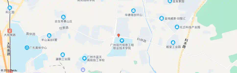 广州科珠路口_公交站地图_广州公交_妙搜公交查询2025