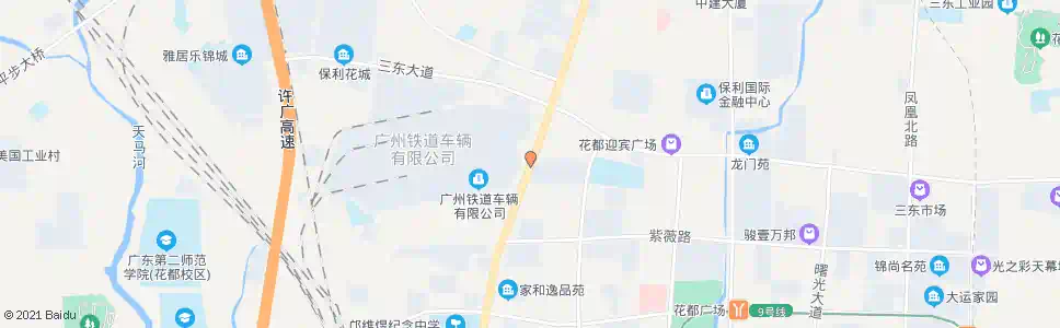 广州公安办证大厅_公交站地图_广州公交_妙搜公交查询2025