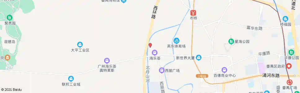 广州宏威路口_公交站地图_广州公交_妙搜公交查询2025