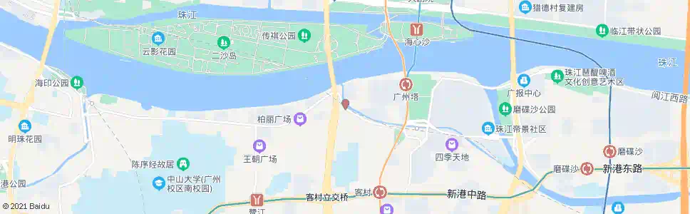 广州新鸿花园_公交站地图_广州公交_妙搜公交查询2025