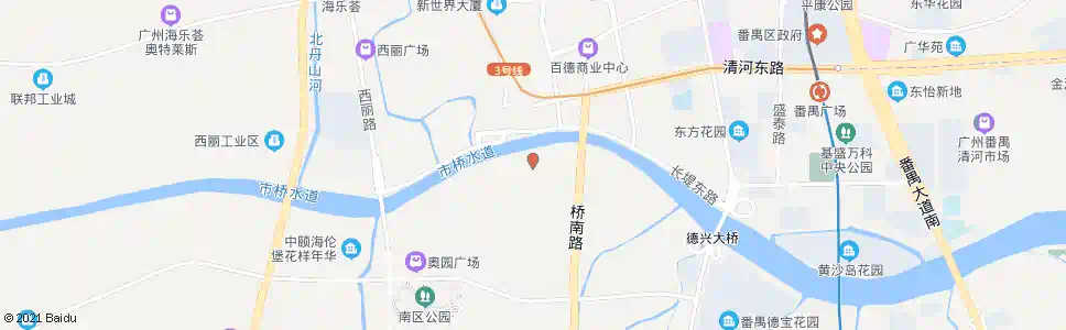 广州南新大街口_公交站地图_广州公交_妙搜公交查询2025