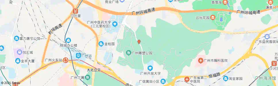 广州老干大学_公交站地图_广州公交_妙搜公交查询2025