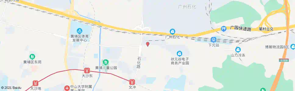 广州护林路(江东村北)_公交站地图_广州公交_妙搜公交查询2025