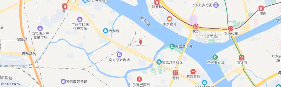 广州石围塘_公交站地图_广州公交_妙搜公交查询2025