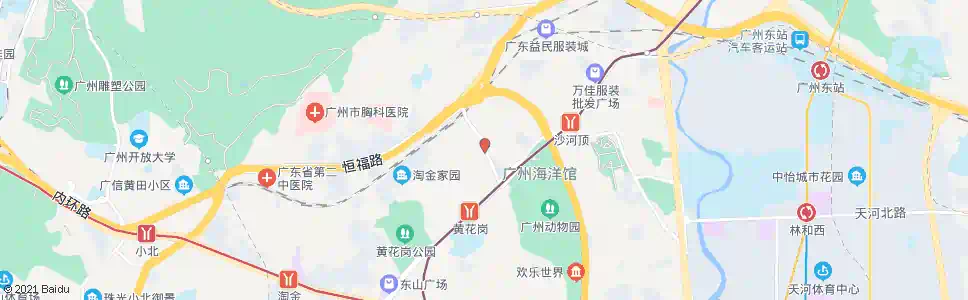 广州永福路_公交站地图_广州公交_妙搜公交查询2025
