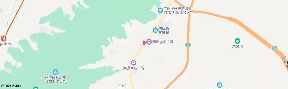 广州大源_公交站地图_广州公交_妙搜公交查询2025