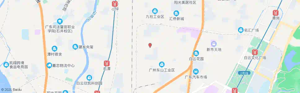 广州西苑南街_公交站地图_广州公交_妙搜公交查询2025