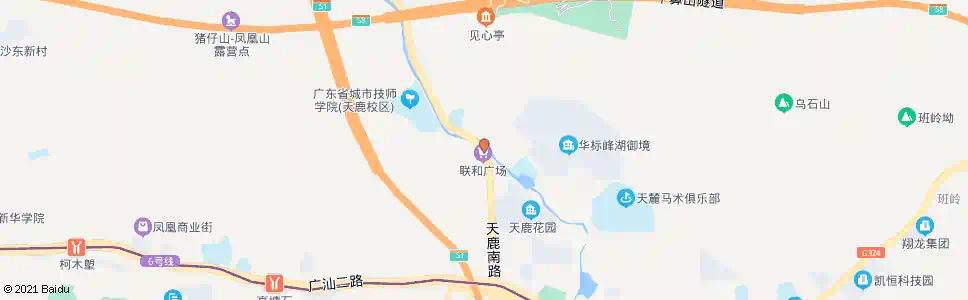 广州联和墟总站_公交站地图_广州公交_妙搜公交查询2025