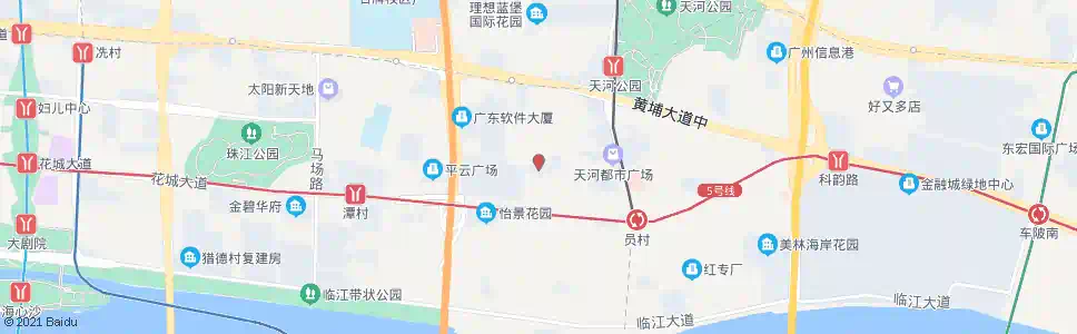 广州旭日雅苑_公交站地图_广州公交_妙搜公交查询2025