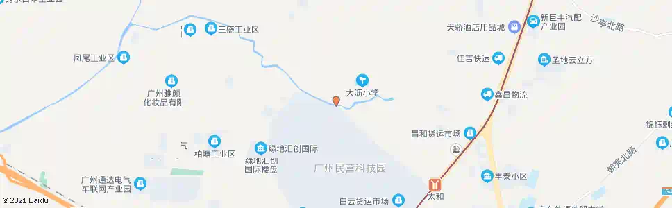 广州大沥村(Y114)_公交站地图_广州公交_妙搜公交查询2025