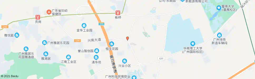 广州佛山大桥(乐安)_公交站地图_广州公交_妙搜公交查询2025