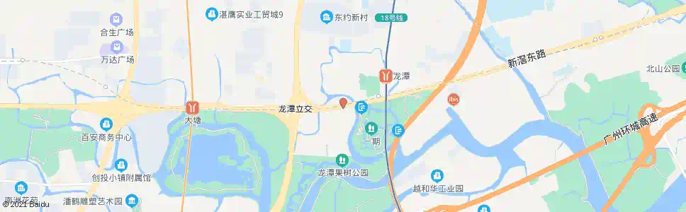 广州龙潭村牌坊_公交站地图_广州公交_妙搜公交查询2025