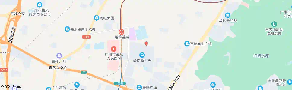 广州百顺南路_公交站地图_广州公交_妙搜公交查询2025