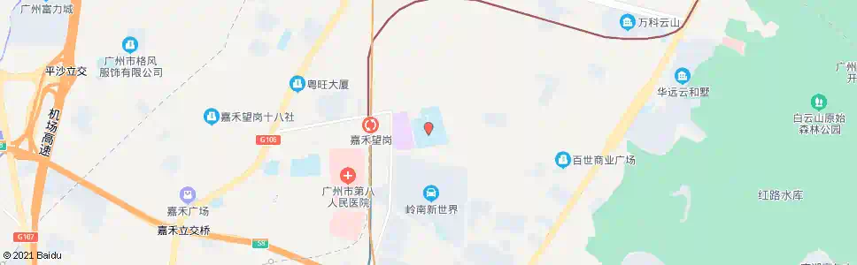 广州华师附中新世界学校_公交站地图_广州公交_妙搜公交查询2025