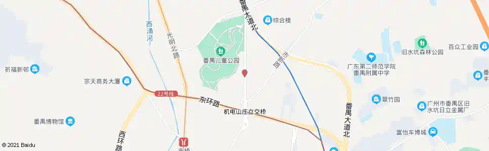 广州云星村_公交站地图_广州公交_妙搜公交查询2025