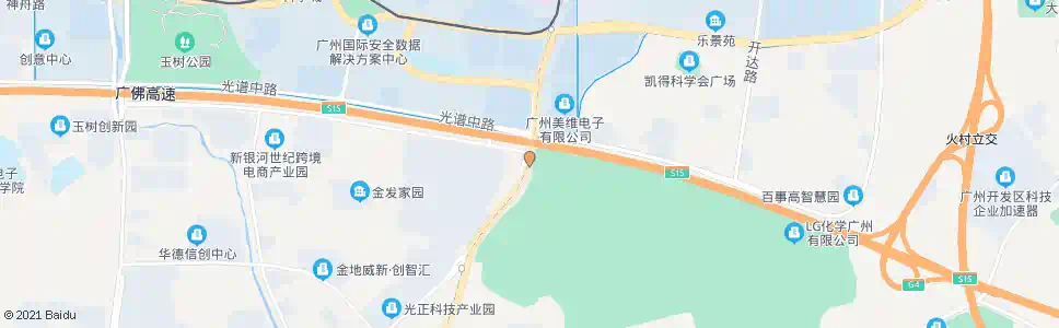 广州科丰路隧道_公交站地图_广州公交_妙搜公交查询2025