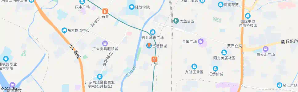 广州石槎路总站(金碧新城)_公交站地图_广州公交_妙搜公交查询2025