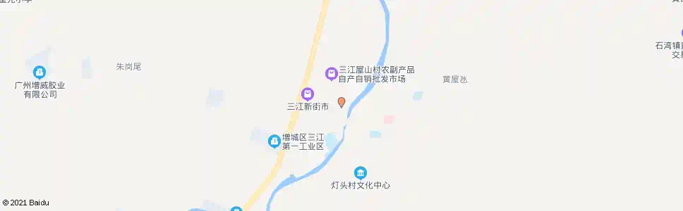 广州三江圩_公交站地图_广州公交_妙搜公交查询2025