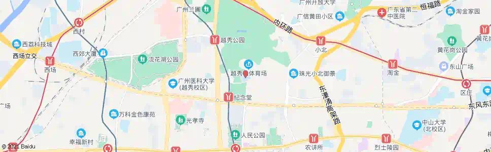 广州石基二中_公交站地图_广州公交_妙搜公交查询2025