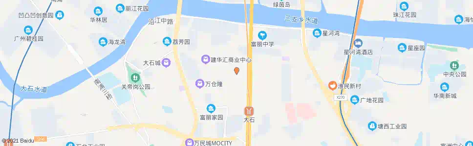 广州好又多(番禺大道)_公交站地图_广州公交_妙搜公交查询2025