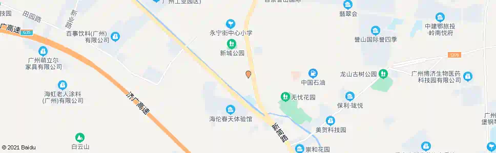 广州永和加油站_公交站地图_广州公交_妙搜公交查询2025