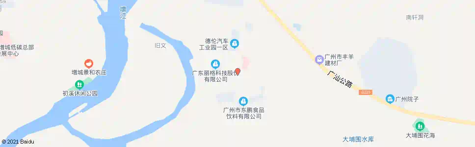 广州沙塘村_公交站地图_广州公交_妙搜公交查询2025