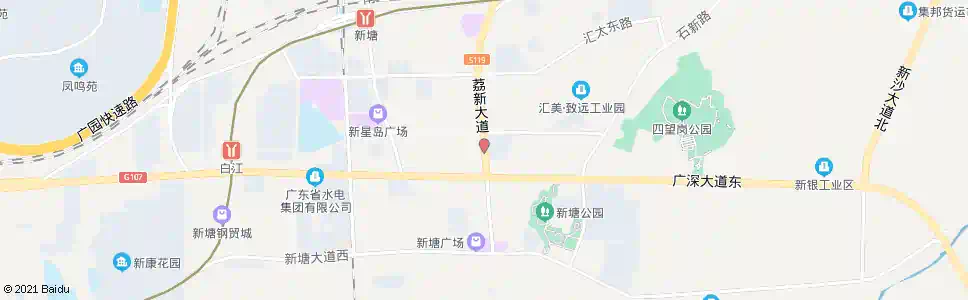 广州荔新路口_公交站地图_广州公交_妙搜公交查询2025