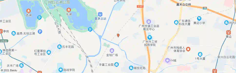 广州海口村_公交站地图_广州公交_妙搜公交查询2025