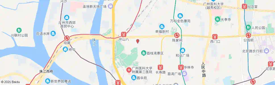 广州仁威庙_公交站地图_广州公交_妙搜公交查询2025