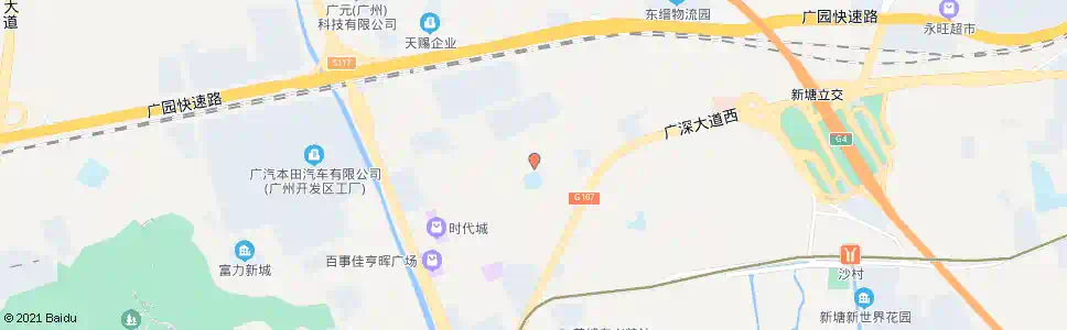 广州沧联小学_公交站地图_广州公交_妙搜公交查询2025